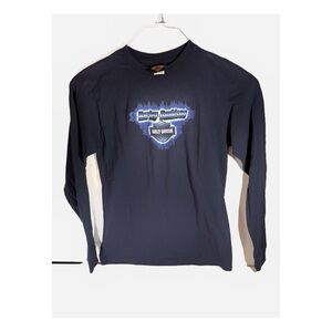 Harley Davidson long sleeve T shirt size XS Blue Ridge ladies small